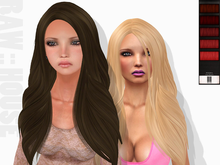 RAW HOUSE :: Zoey Hair [Reds]