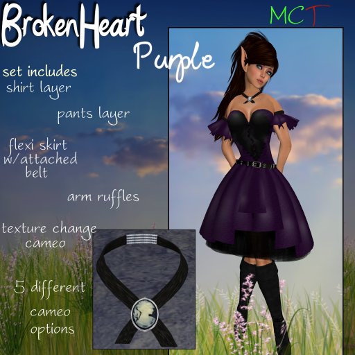 BrokenHeart - Purple