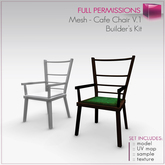 Full Perm Mesh Cafe Chair V.1 Builder's Kit Set