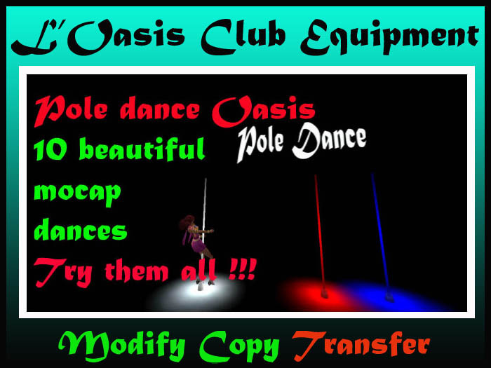 pole dance oasis copy modify