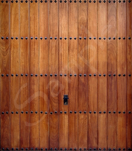 Wooden studded door 1.5 FULL PERMS