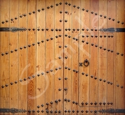 Wooden studded door 1.6 FULL PERMS
