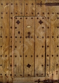 Wooden studded door 1.7 FULL PERMS