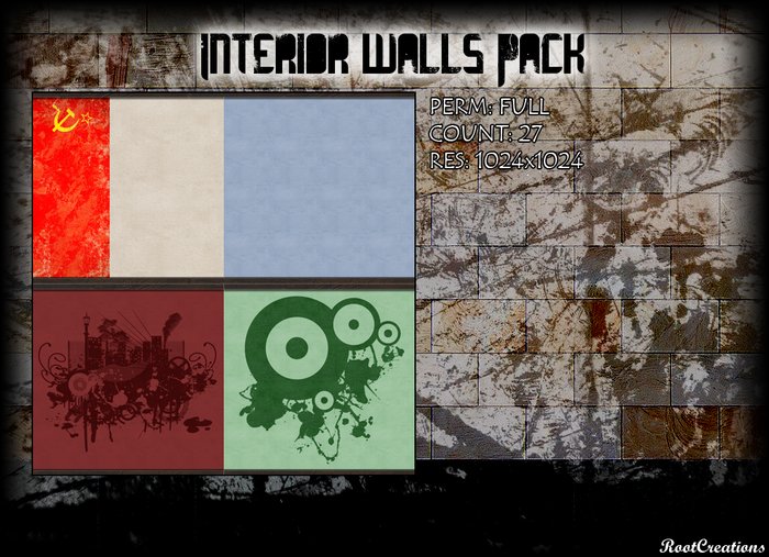 [ROOT] Interior Walls Pack