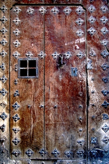 Wooden studded door 3.5 FULL PERMS