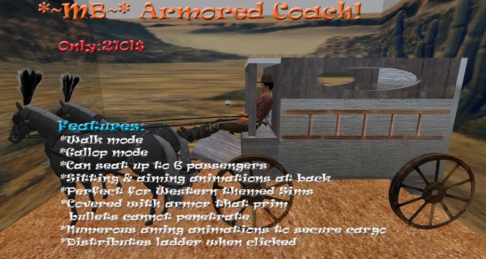 Armored Stage Coach