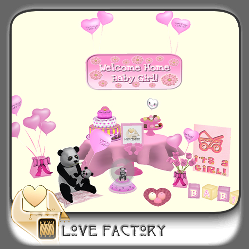 !-[LoveFactory]- Welcome Baby Girl Pack *Box*