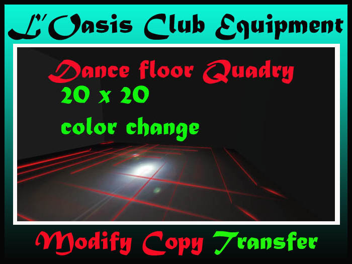 DANCE FLOOR QUADRY