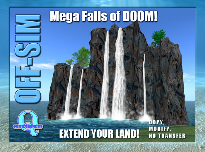 Q Creations - Mega Falls of DOOM!