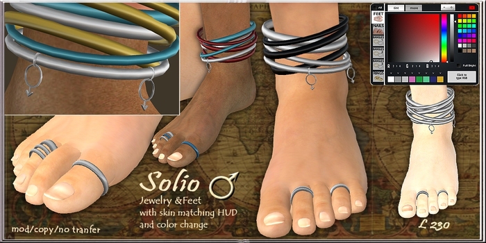 Jewerly & Feet Solio
