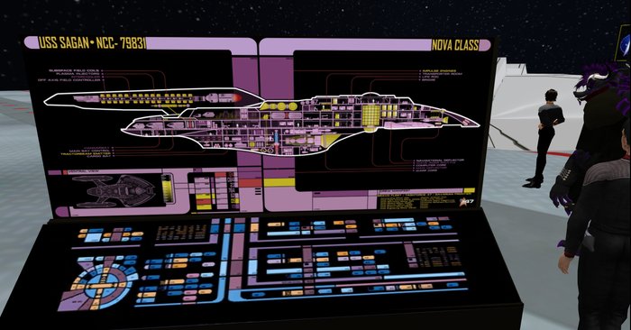 Nova class Engineering Console V2