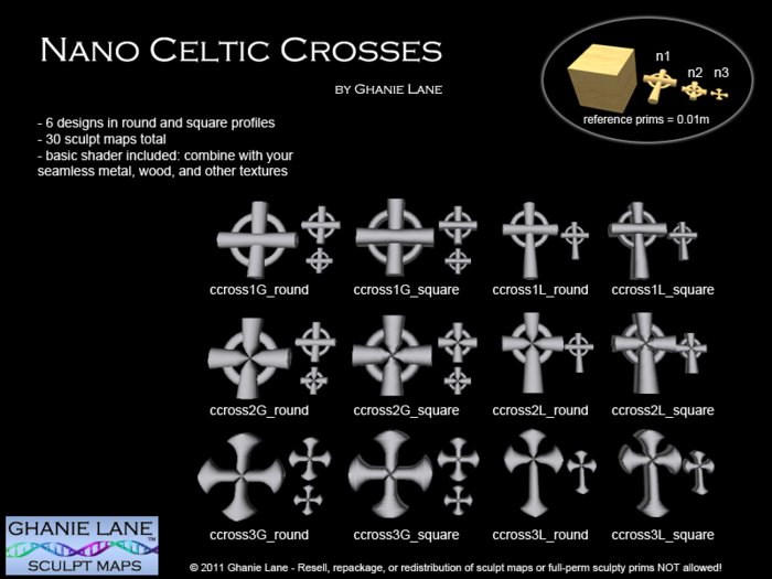 [GL] NANO Celtic Crosses