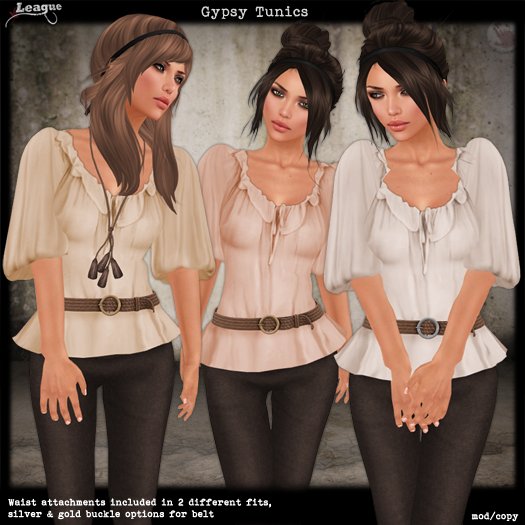 *League* Gypsy Tunic -Fatpack