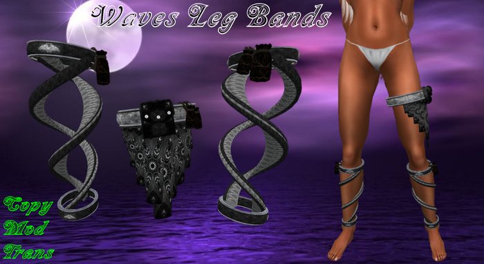 Waves Leg Bands