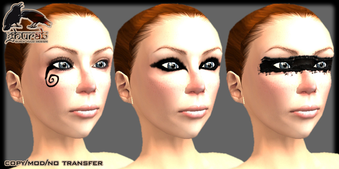 Unisex tribal makeup