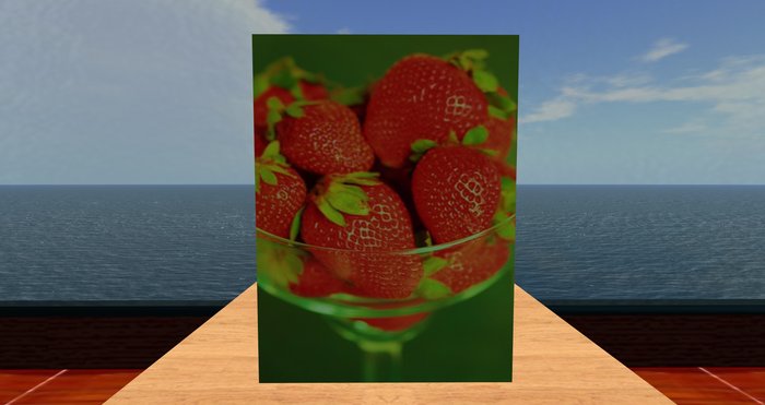 Card: Sweet Strawberries (HAPPY REZDAY!)