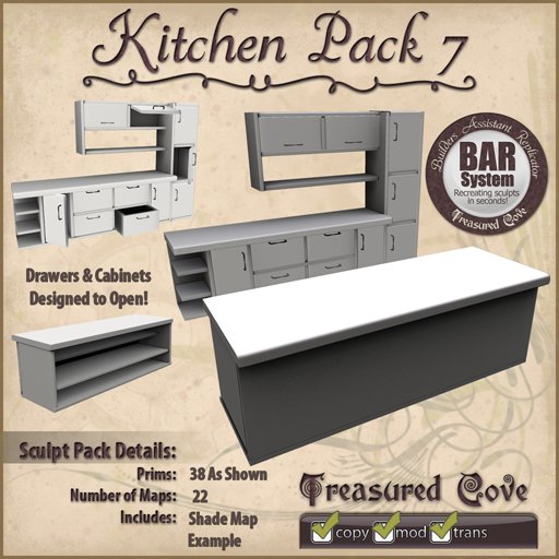 -TC- Kitchen Pack 7 Clearance Priced