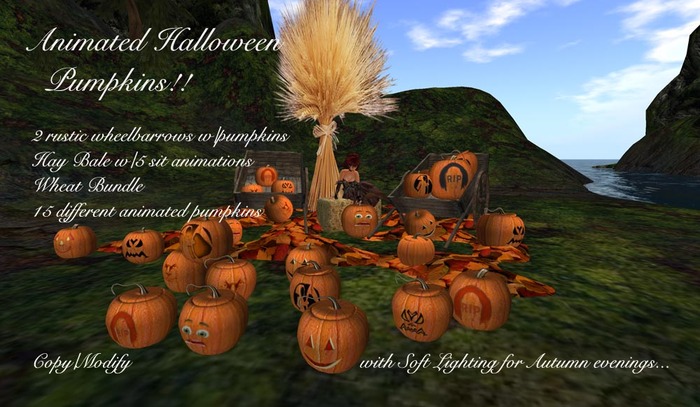 Animated Halloween Pumpkins