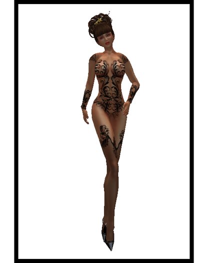 Lacee Lingerie Set Black