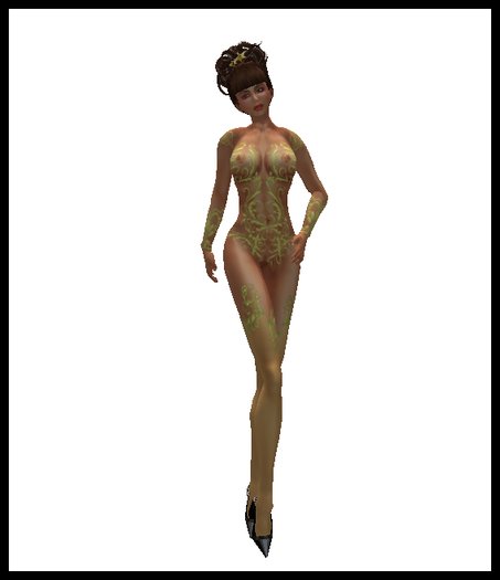 Lacee Lingerie Set Yellow