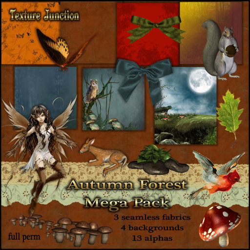 Texture Junction -  Autumn Forest Mega Pack