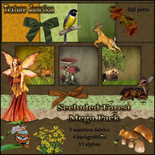 Texture Junction -  Secluded Forest Mega Pack