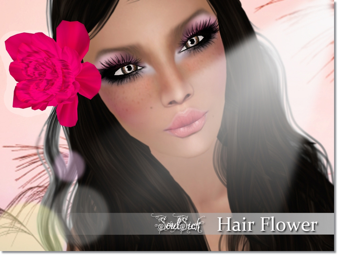 .:: soulsick ::. Hair Flower - pink Box