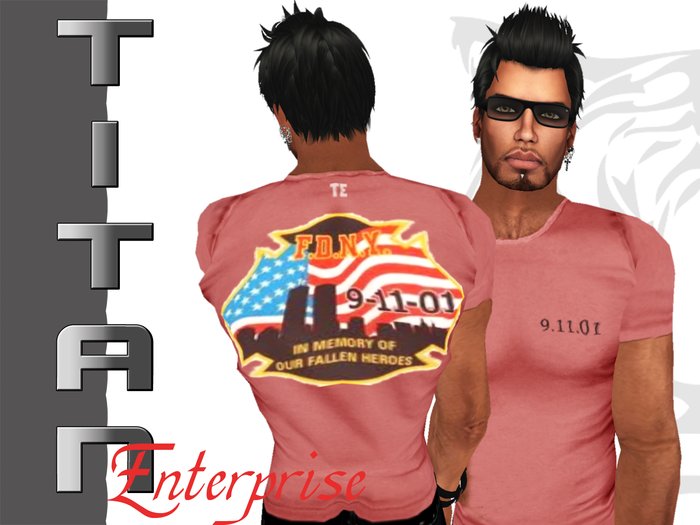 [TE] In Memory Fallen 911 Red M
