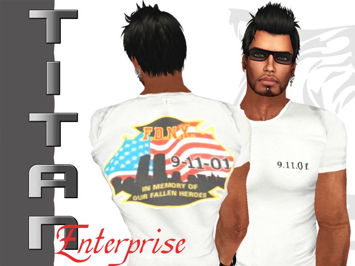 [TE] In Memory Fallen 911 White M