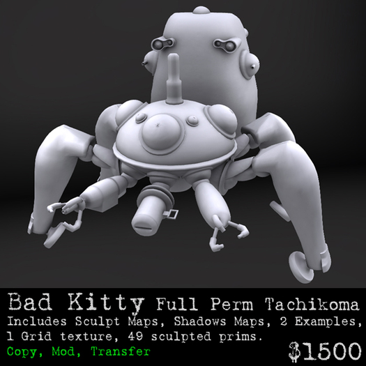 Bad Kitty Full Perm Tachikoma  (V)