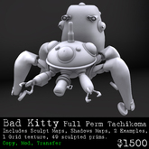 Bad Kitty Full Perm Tachikoma  (V)