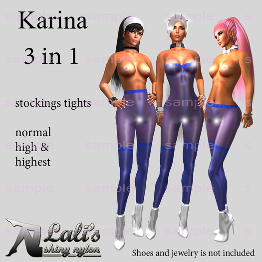 Lali's Karina Blue