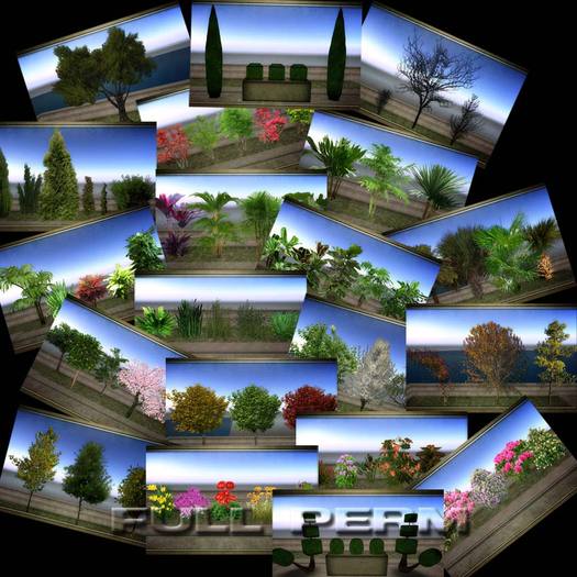***Aura*** Trees and plants Pack FULL PERM