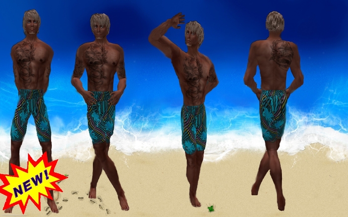 ..::Brookfeldts Neon Surf Pants::..