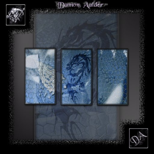 NuTec: Ice Dragon Wall Art