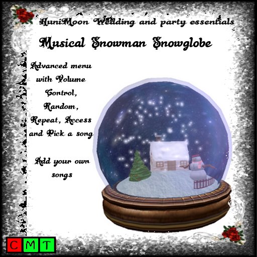 Musical Snowman Snowglobe Frosty the snowman