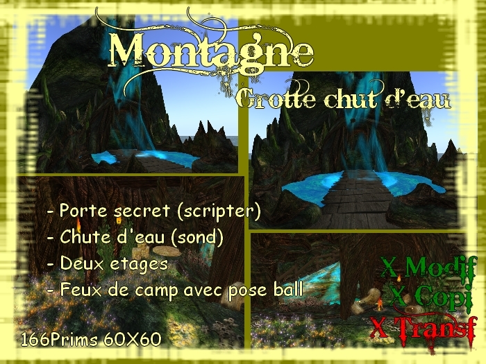 MONTAGNE"Grotte"