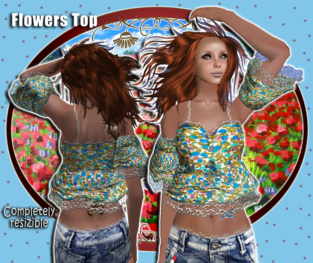 "UPS!" - Flowers Top