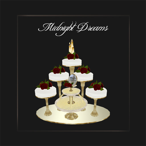 Midnight Dreams Gold ~ Red