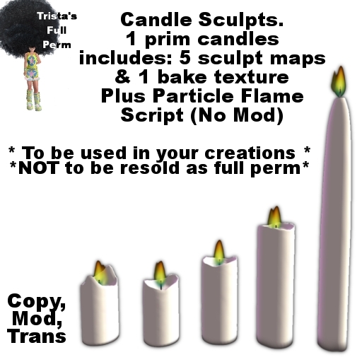 Candles Sculpt pack (BOXED)