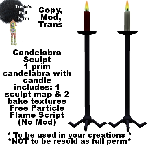 Candelabra Sculpt pack (BOXED)