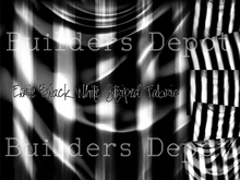 FULL PERM 6 Seamless Black & White Striped Fabric