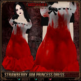 [Mesh] =^.^= Curious Kitties - [Limited Edition] Strawberry Jam Princess Dress