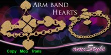 ASD Full Perm Arm Band Hearts