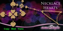 ASD Full Perm Necklace Hearts