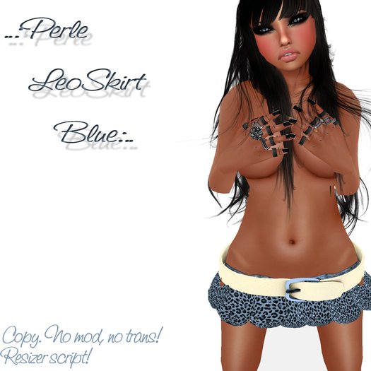 ..:Perle:.. Leoskirt Blue