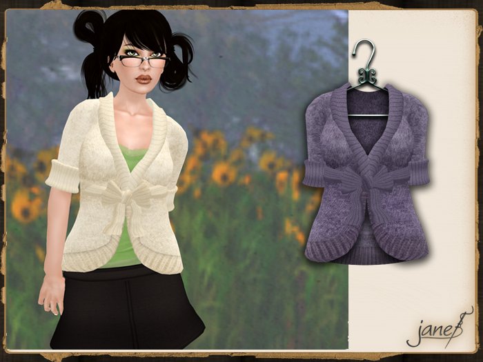 JANE - chase sweater.lilac