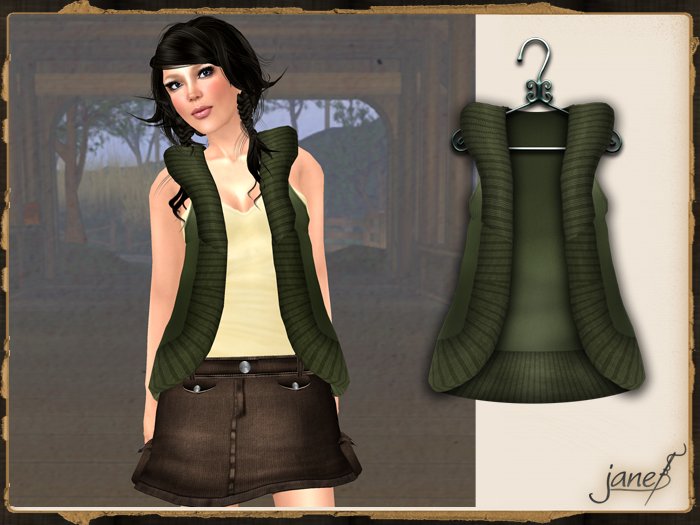 JANE - drifter sweater.avocado