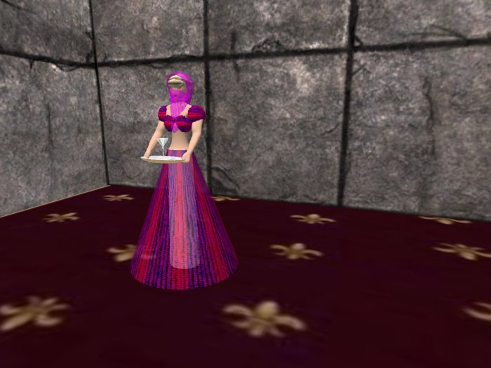 Harem Servant in Pink