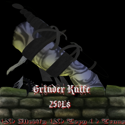 ::NOS!ID:: Grinder Knife Boxed!